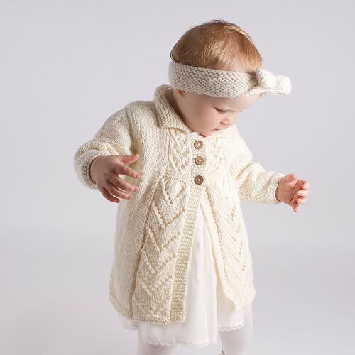 Baby Coat Knitting Kit