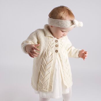 Kit tricot manteau bébé 1