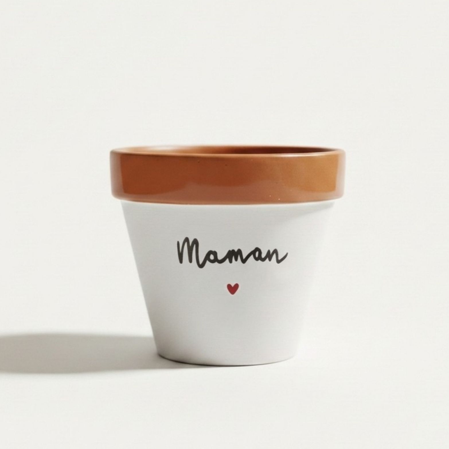 Flower pot, "Mom ♥" planter, Mother's Day, original gift for mom, flower and plant lover