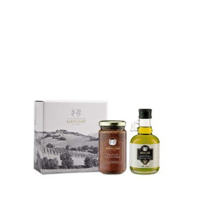 Coffret Pâtes & Huile d'Olive Noire !