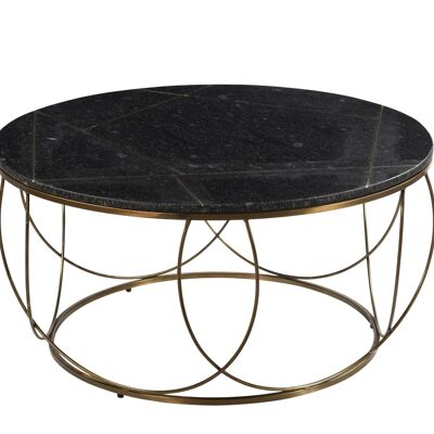Marriot Round Coffee table 90x90x45-MCCT028BRB