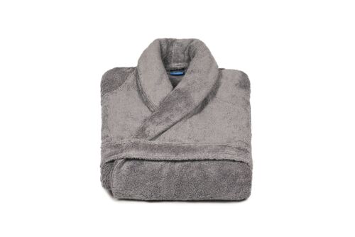 Terry bathrobe (Color: Grey)