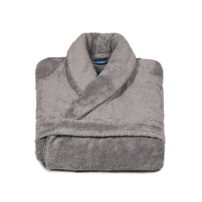 Terry bathrobe (Color: Grey)