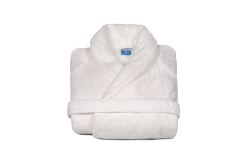 Terry bathrobe (Color: white)