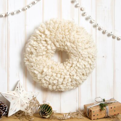 Christmas Wreath Knitting Kit