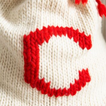 Kit de tricot facile avec sac de Père Noël 4