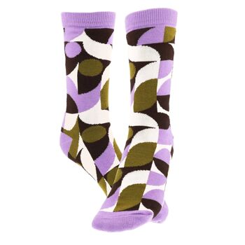 Chaussettes Ingrid Vert Militaire 1