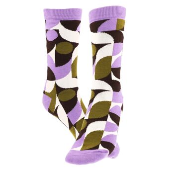 Chaussettes Ingrid Vert Militaire 3