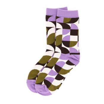 Chaussettes Ingrid Vert Militaire 4