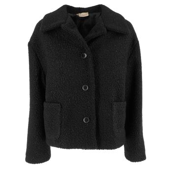 Veste coquelicot noire 3