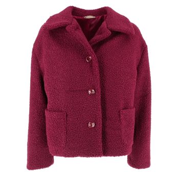 Veste Poppy bordeaux 4