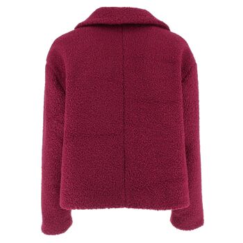 Veste Poppy bordeaux 5