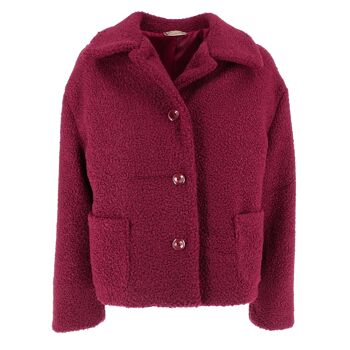 Veste Poppy bordeaux 1