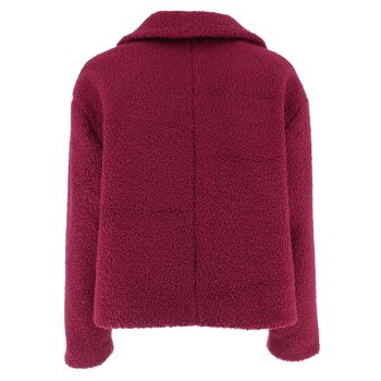 Veste Poppy bordeaux 2