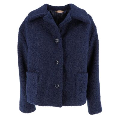 Mohnblaue Jacke