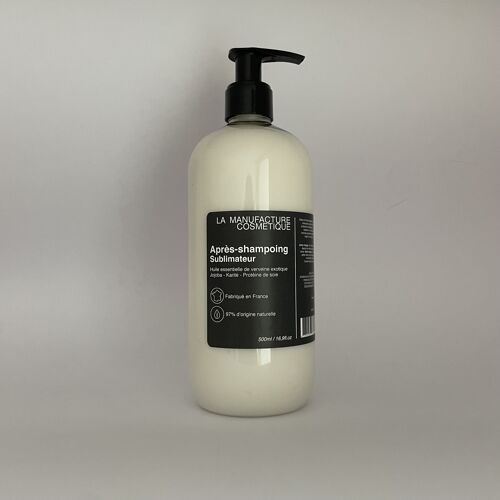 Après-shampoing Sublimateur 500 ml 97% d'origine naturelle 🇫🇷