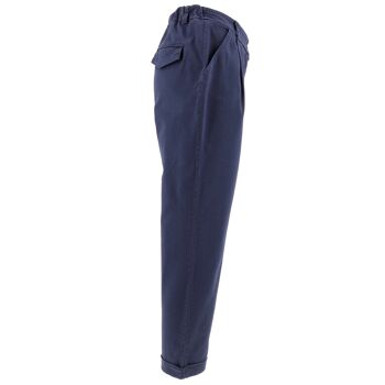 Pantalon bleu bonbon 9