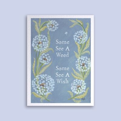 Card Weed Or Wish