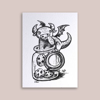 Card Cookie Dragon