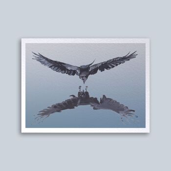 Vol de corbeau de carte 1