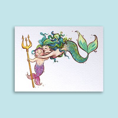 Card Mermaid Matt