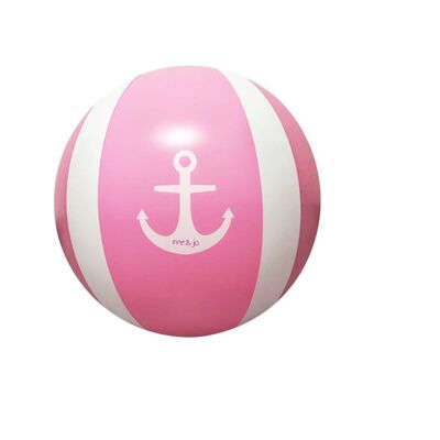 Pallone da spiaggia in rosa, 60 cm