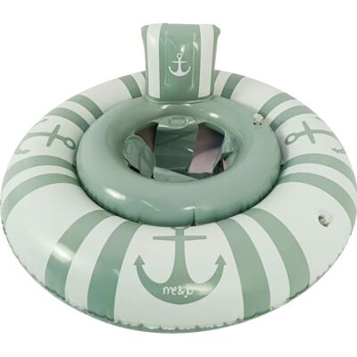 Baby swim seat in green