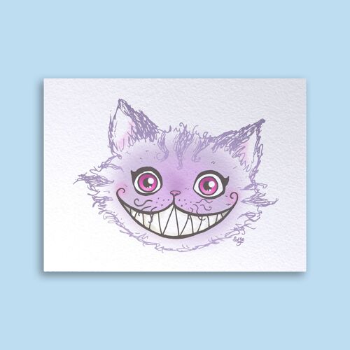 Card Cheshire Cat