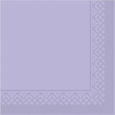 Tissue napkin lilac 40 x 40 cm, 3-ply, 20 pieces