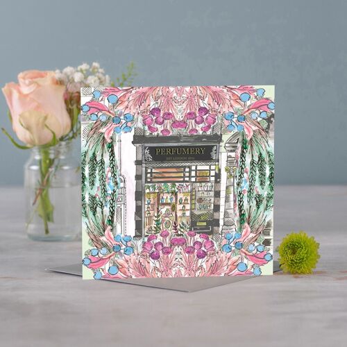 Perfumery In Full Bloom Greeting Card