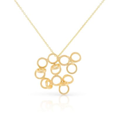 Necklace Vajen - Gold plated