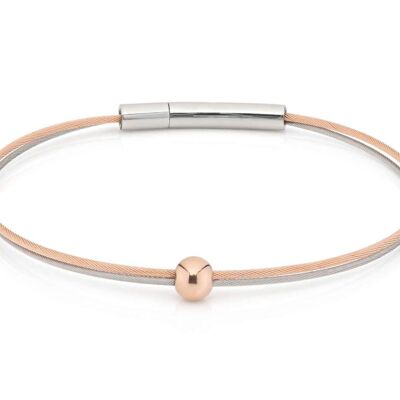 Thinking of You armband bolletje rosé