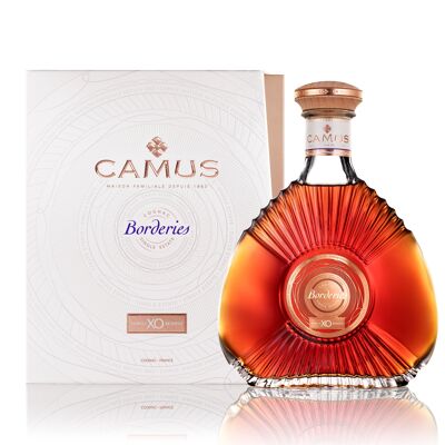 CAMUS Cognac XO Borderies Single Estate - Limitierte Produktion, nummerierte Flasche - 70cl 40° - Mit Karton