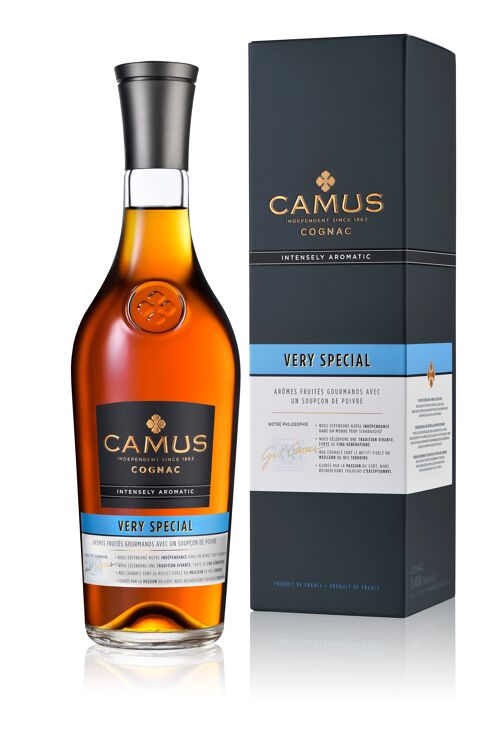 Camus Cognac Very Special - Intensément Aromatique - 70cl 40° - Avec coffret