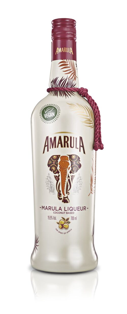 AMARULA COCO Vegan - Liqueur à base de noix de coco, sans produits laitiers, sans gluten et sans noix - 70cl 15.5%