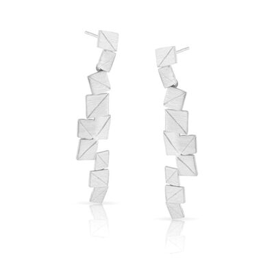 Clous d'oreilles Novalie - Argent