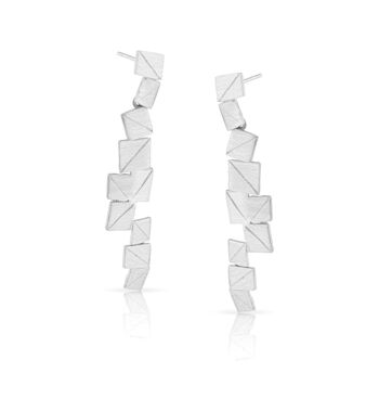 Clous d'oreilles Novalie - Argent 1