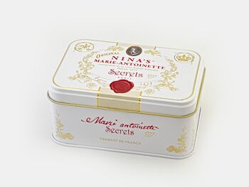 Assortiment Dragées Marie-Antoinette boîte crème /Candy assortment Marie-Antoinette 100G 1