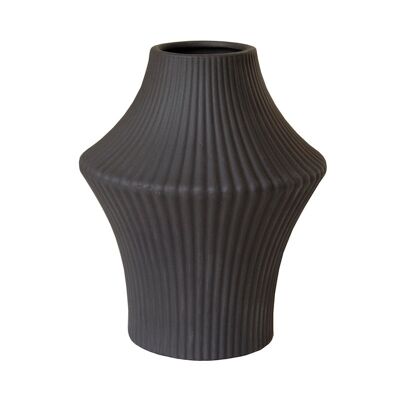 Vase Lana black M