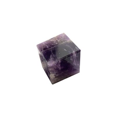 Cubes de cristal, 1,5-2 cm, améthyste