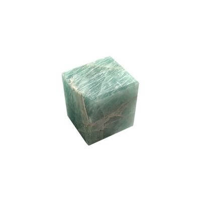 Cubes de cristal, 1,5-2 cm, Amazonite