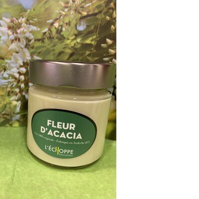 SCENTED CANDLE 100% VEGETABLE SOYA WAX - 180 G ACACIA FLOWER