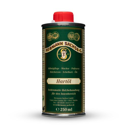 Hartöl - 250ml - Für Arbeitsplatten, Möbel und Holzböden im Innenbereich