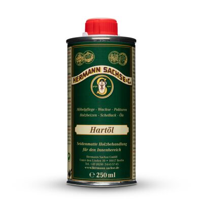 Hartöl - 250ml - Für Arbeitsplatten, Möbel und Holzböden im Innenbereich