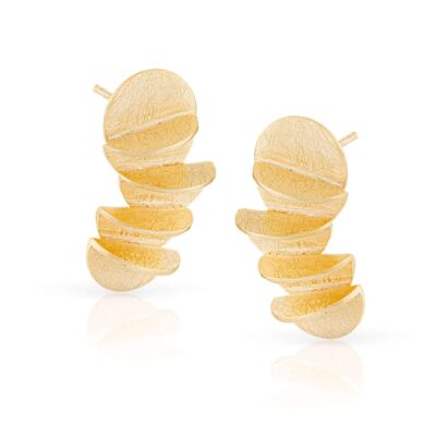 Ear studs Suze - Gold plated