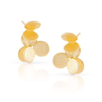 Ear studs Belle - Gold plated
