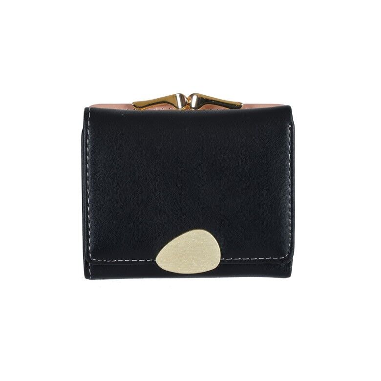 [ LW95-1 ] PORTAFOGLIO DA DONNA NERO