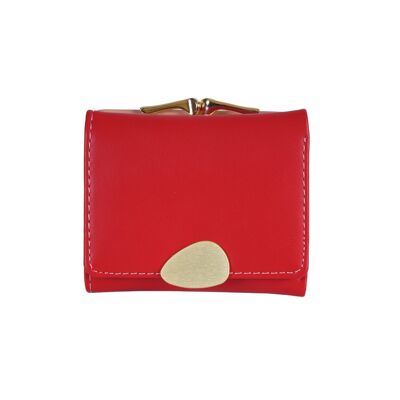 [ LW95-6 ] ROTE DAMENBRIEFTASCHE