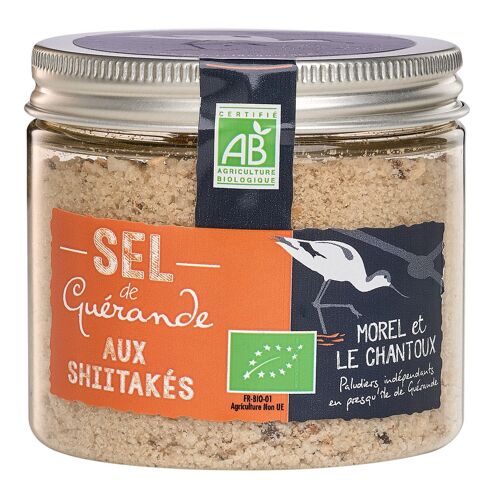 Sel de Guérande aux Shiitaké bio - boite 150 g