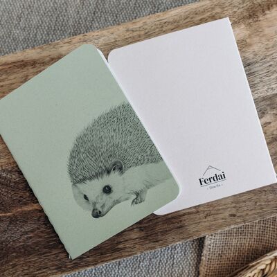 Hedgehog pocket notebook